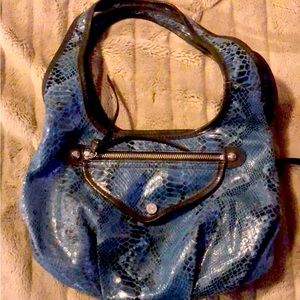 Simply Vera, hobo bag, blue and black